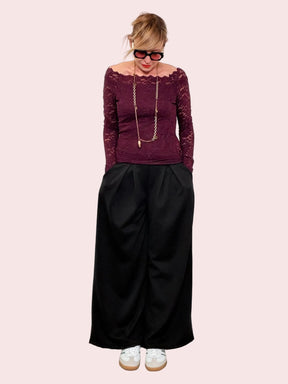 Pantalone palazzo morbido – elegante, fluido e super chic