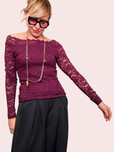 Maglia in pizzo – femminile, raffinata e super seducente