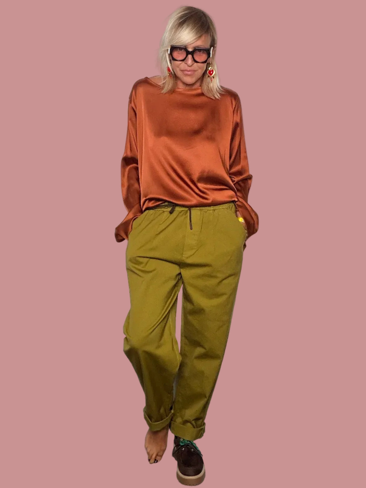 Pantalone Cotone Deja Vu