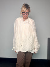 Camicia Oversize in Tencel Voile