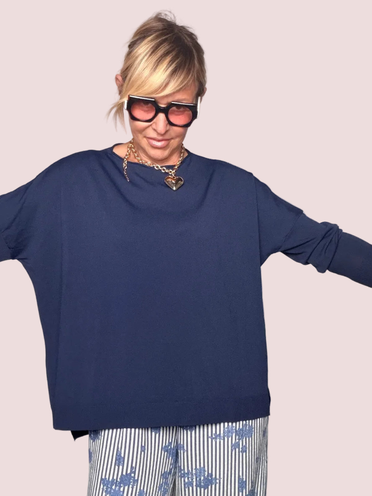 Maglia in Filo Oversize