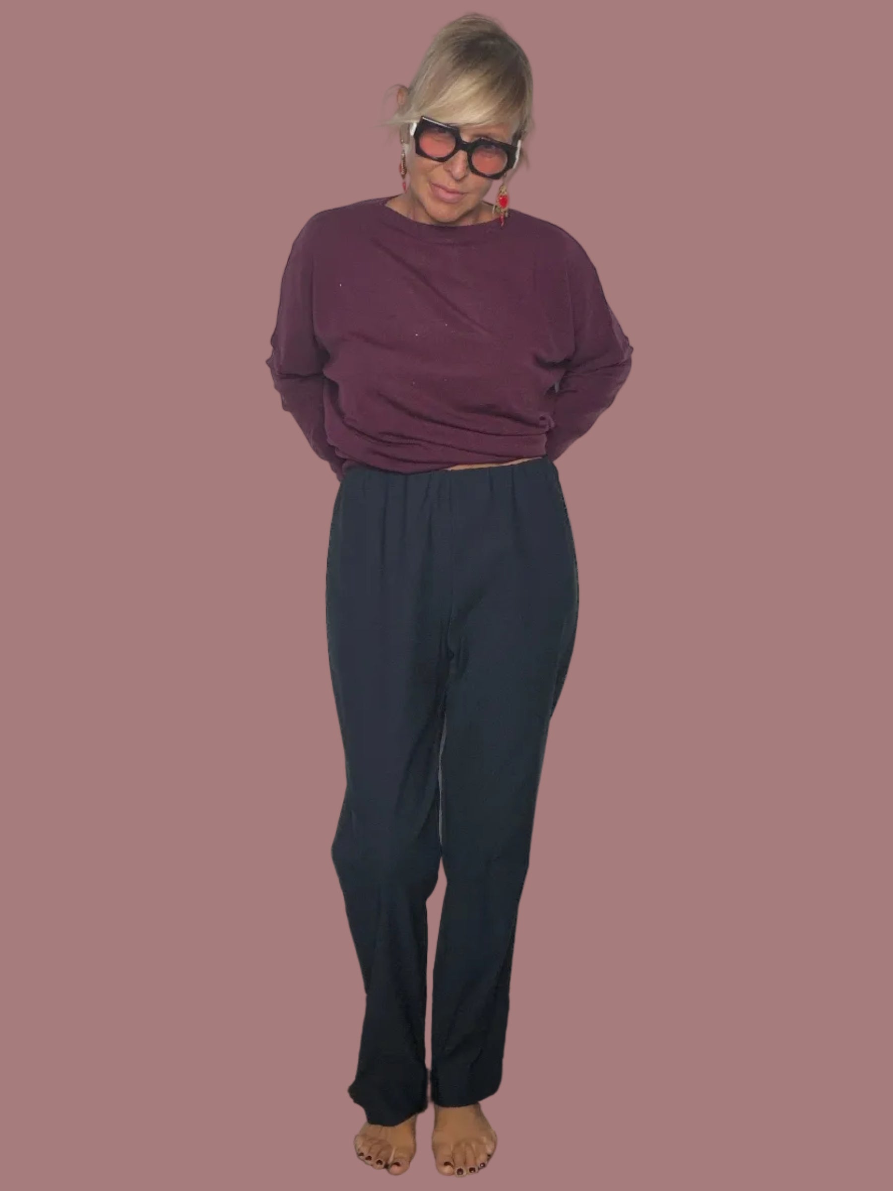 Pantalone Scaletta in Bengalina