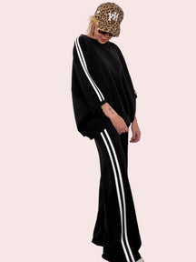 Pantalone sport-chic a gamba larga – comfort che fa stile