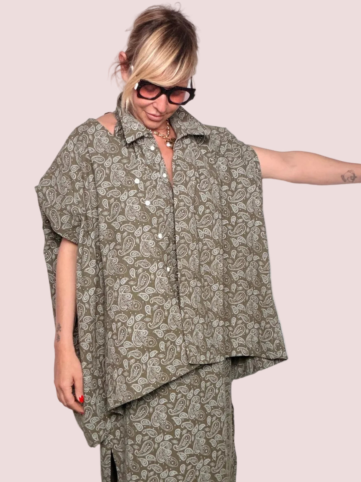 Giacca Smanicata Bandana Paisley