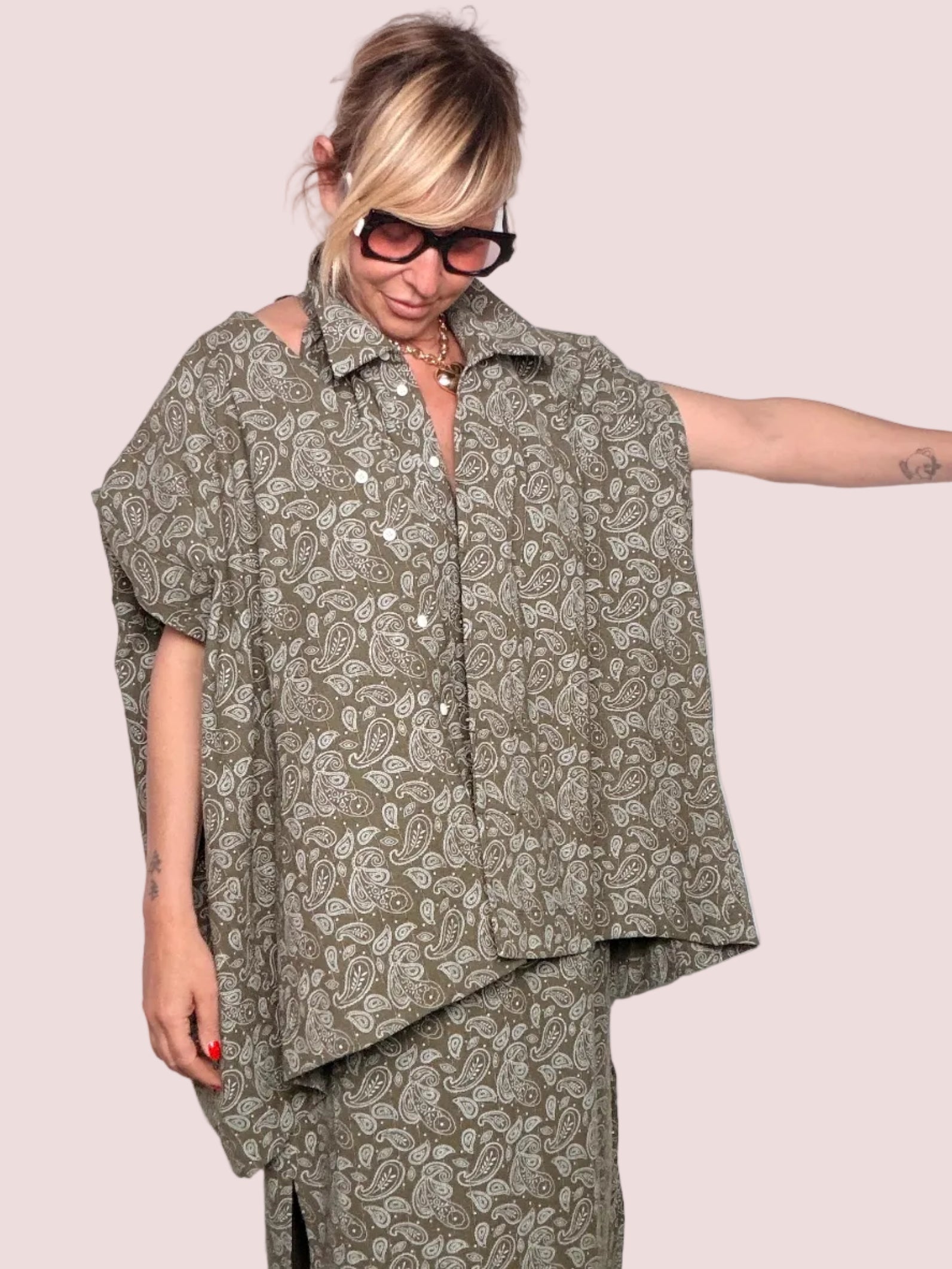 Giacca Smanicata Bandana Paisley