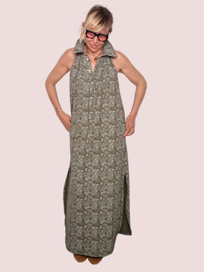 Abito Bandana Paisley Maxi