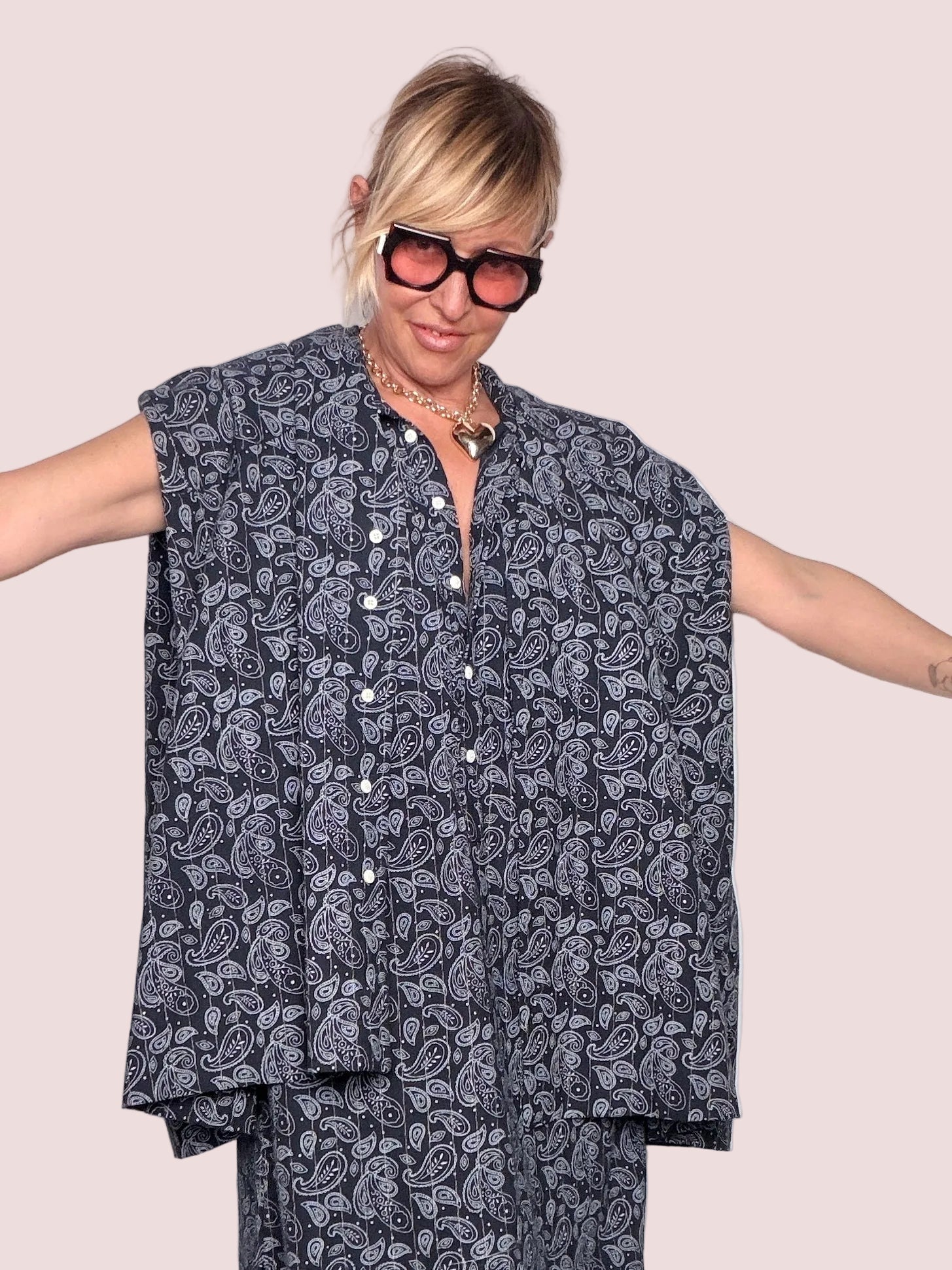 Giacca Smanicata Bandana Paisley