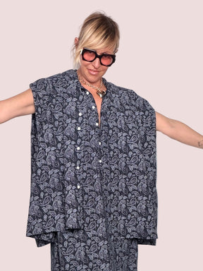 Giacca Smanicata Bandana Paisley