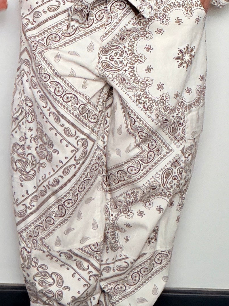 Pantalone Tasconato Bandana Paisley