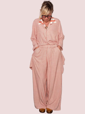 Pantalone Righe Farfalla