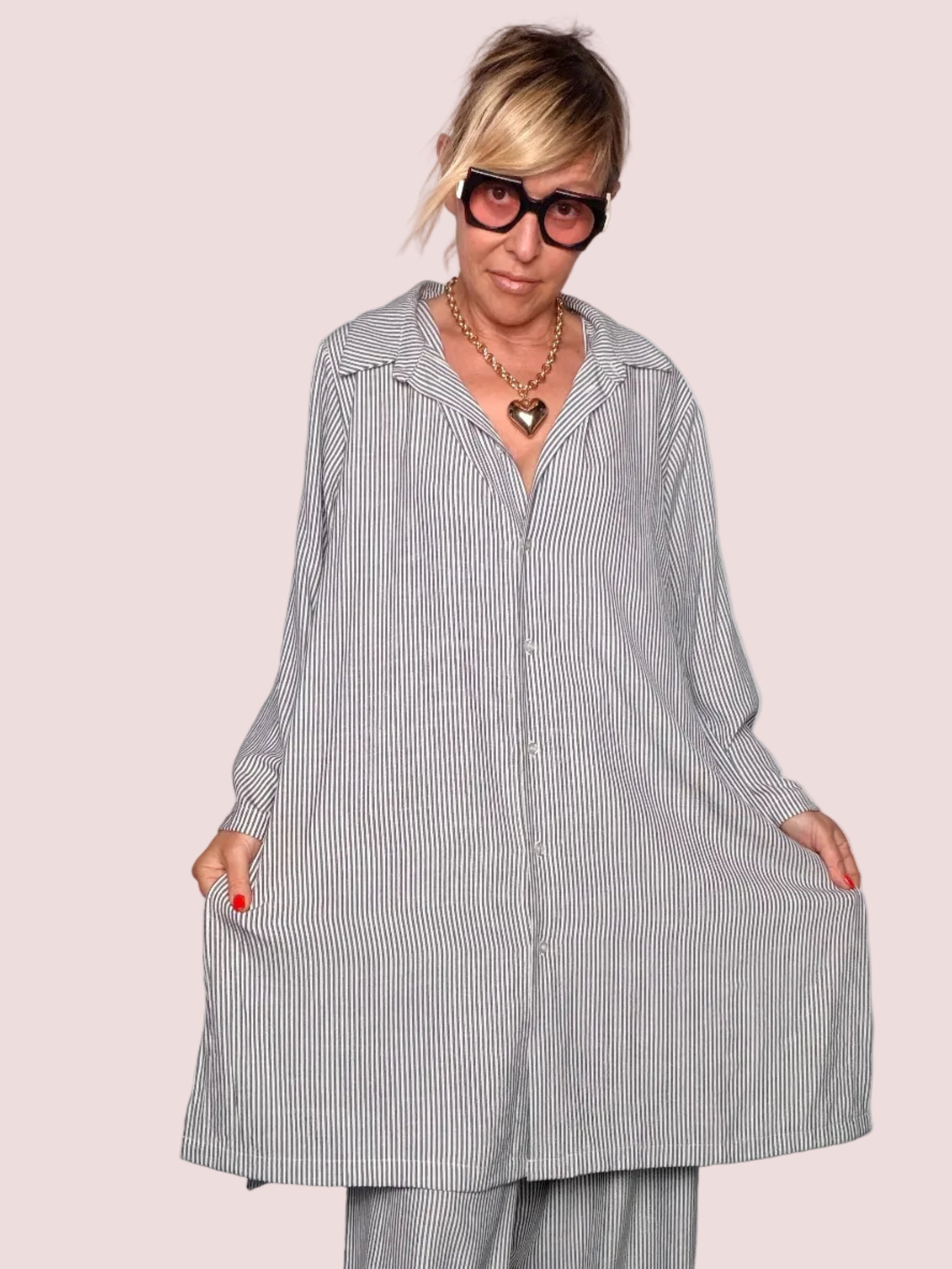 Camicia Spolverino A Righe