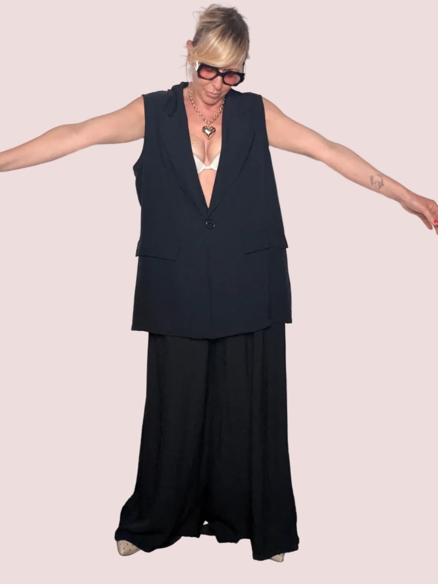 Completo Gilet + Pantagonna Viscosa