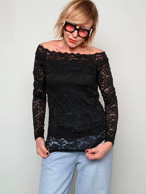 Maglia in pizzo – femminile, elegante e super raffinata