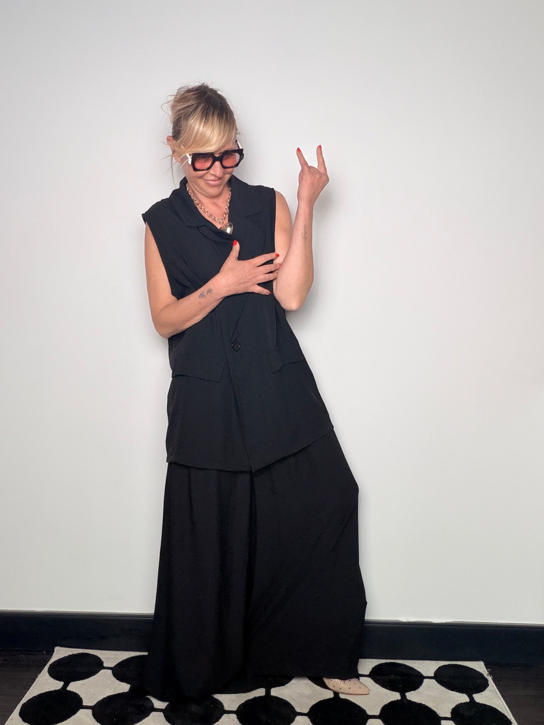 Completo Gilet + Pantagonna Viscosa