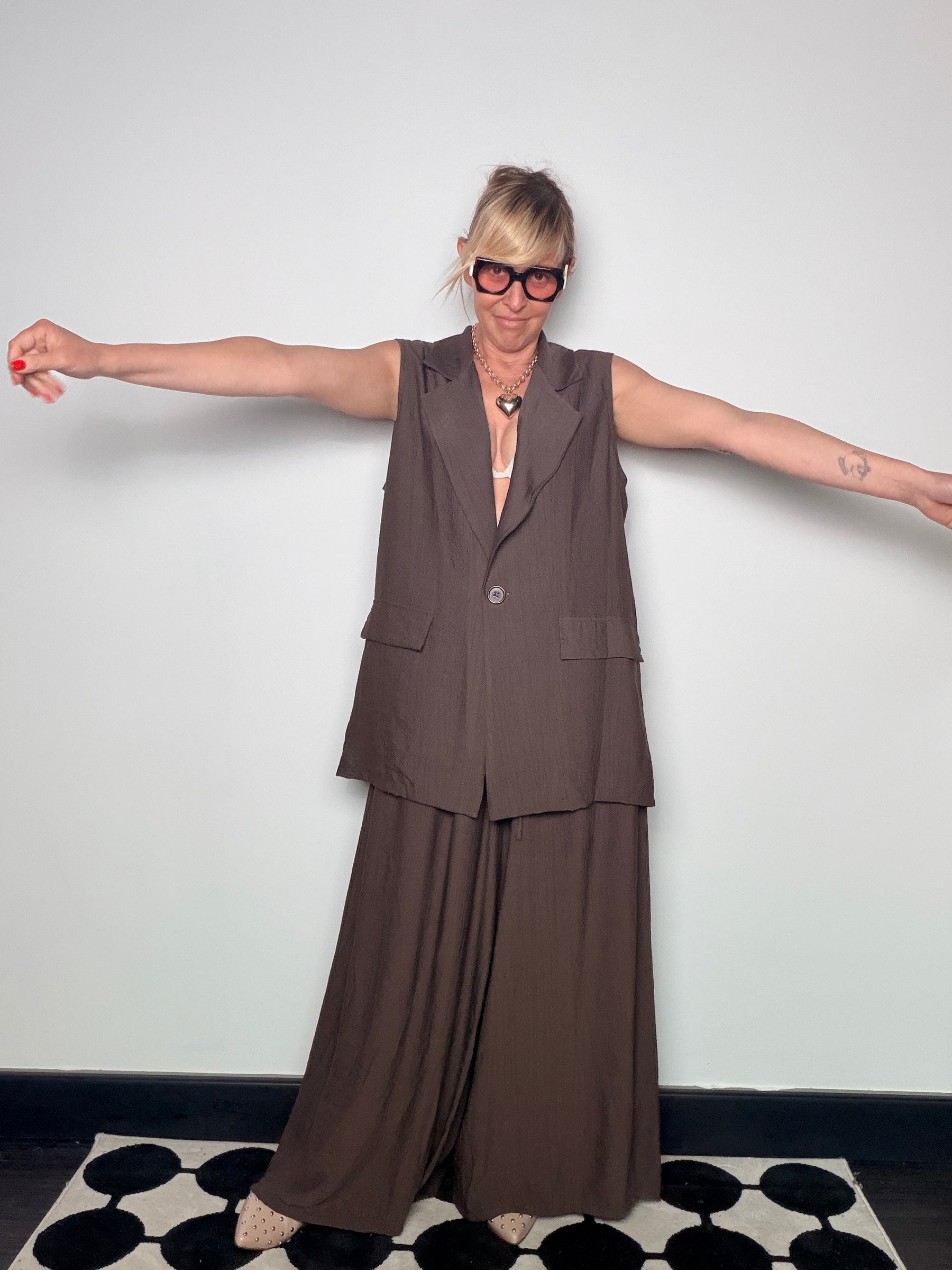 Completo Gilet + Pantagonna Viscosa