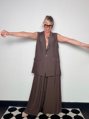 Completo Gilet + Pantagonna Viscosa