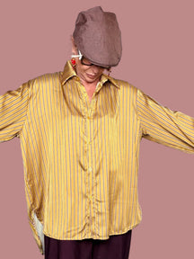 Camicia  Righe Oversize (Copia)