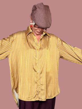 Camicia  Righe Oversize (Copia)