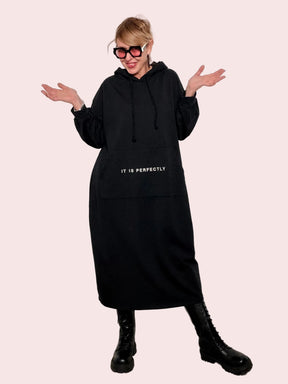 Abito felpa “ANGRY DON’T ME THE REASON”