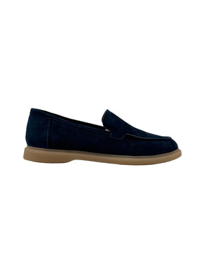 Mocassino in suede suola light
