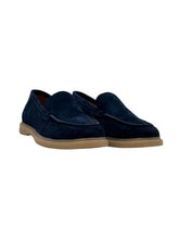 Mocassino in suede suola light