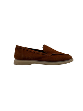 Mocassino in suede suola light