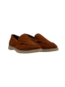 Mocassino in suede suola light