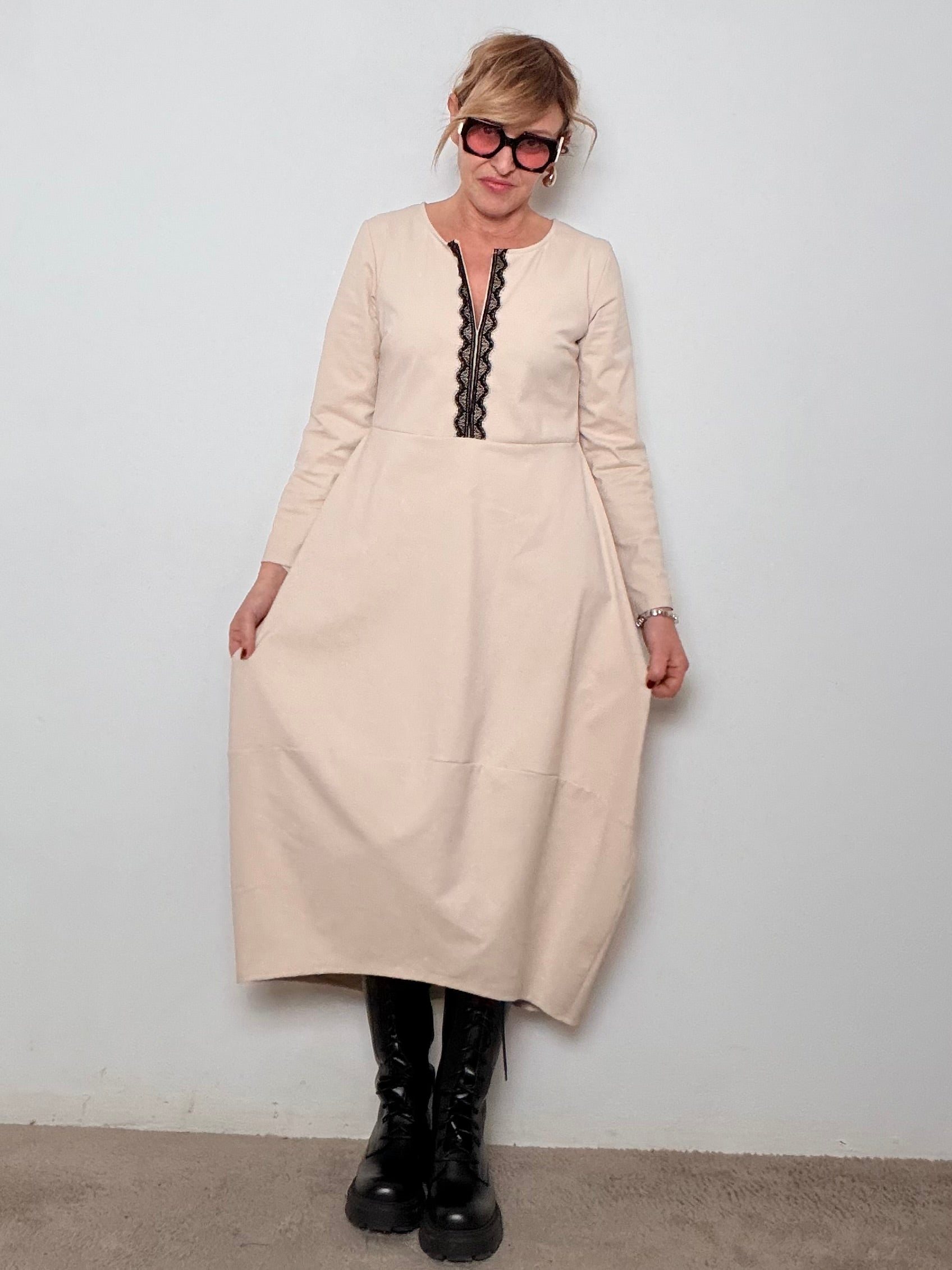 Abito in Bengalina – Eleganza Morbida e Senza Tempo