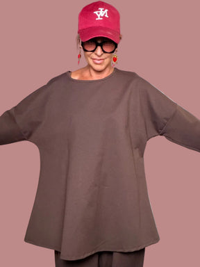 Maglia over in bengalina