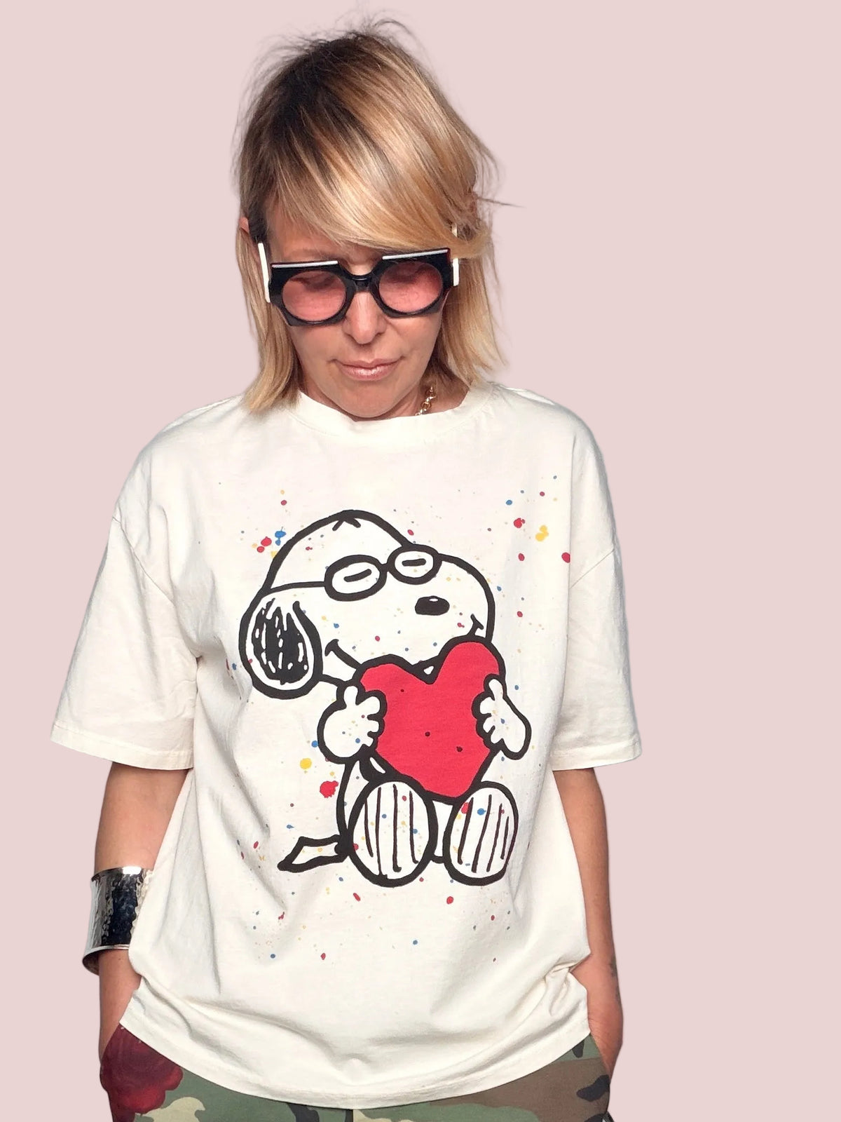 T-Shirt Snoopy Heart – Oversize