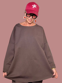 Maglia over in bengalina