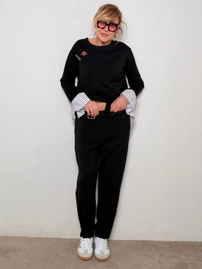 Pantalone comfy chic dal taglio morbido