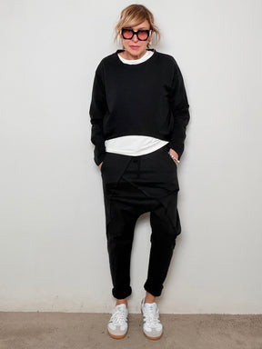 Abito Felpa lunga dietro – Comfort Urbano con Stile