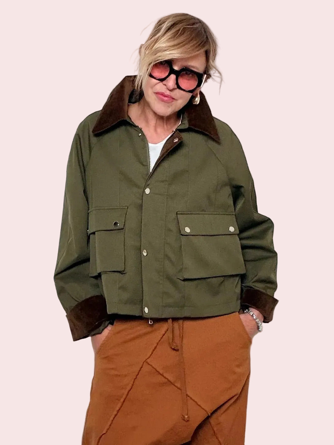 Giacca Utility – Stile Deciso, Anima Casual