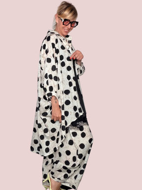 Camicia Mussola di Cotone a Pois