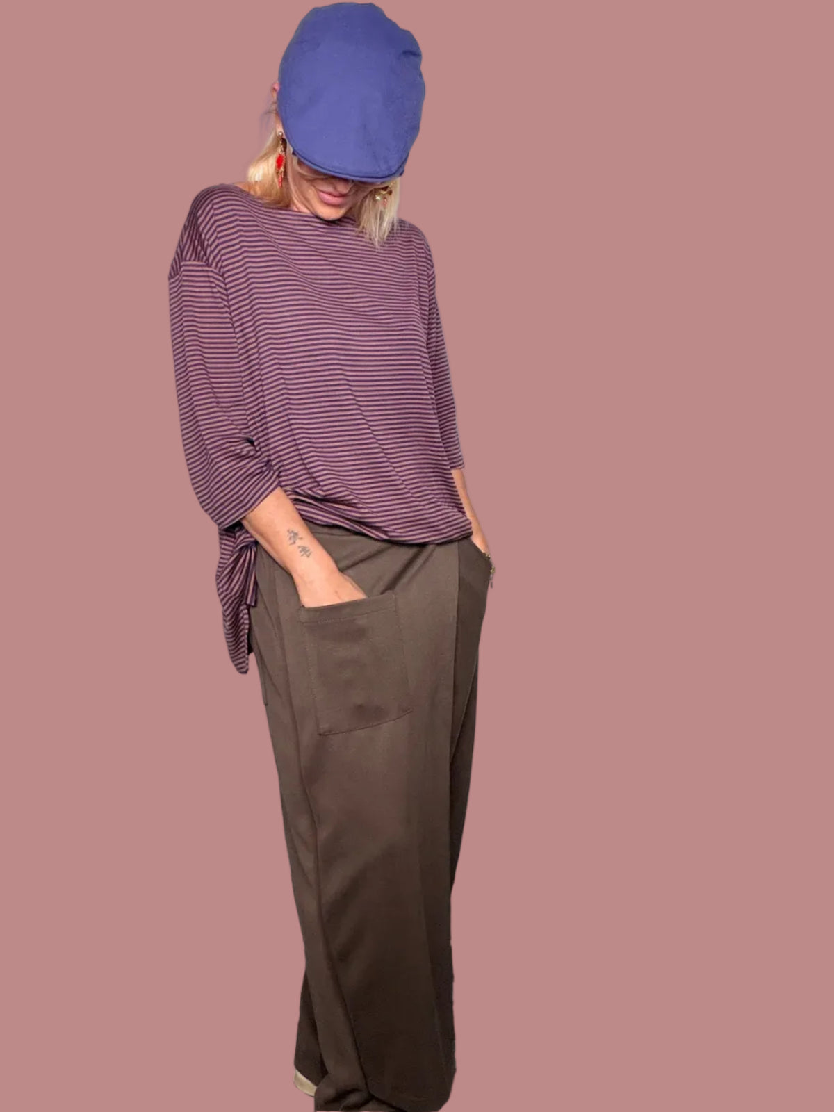 Pantalone Maxi a Portafoglio 2 ColorI