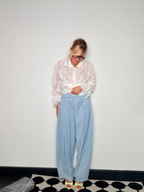 Jeans Wide Leg Celeste