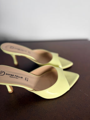 Mule Kitten Heel Vera Pelle