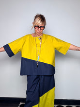 Camicia Bicolore geometrica