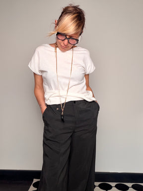 Pantalone Zampa Modal Fluido