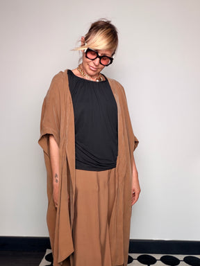 Caban Kimono Maxi Oversize