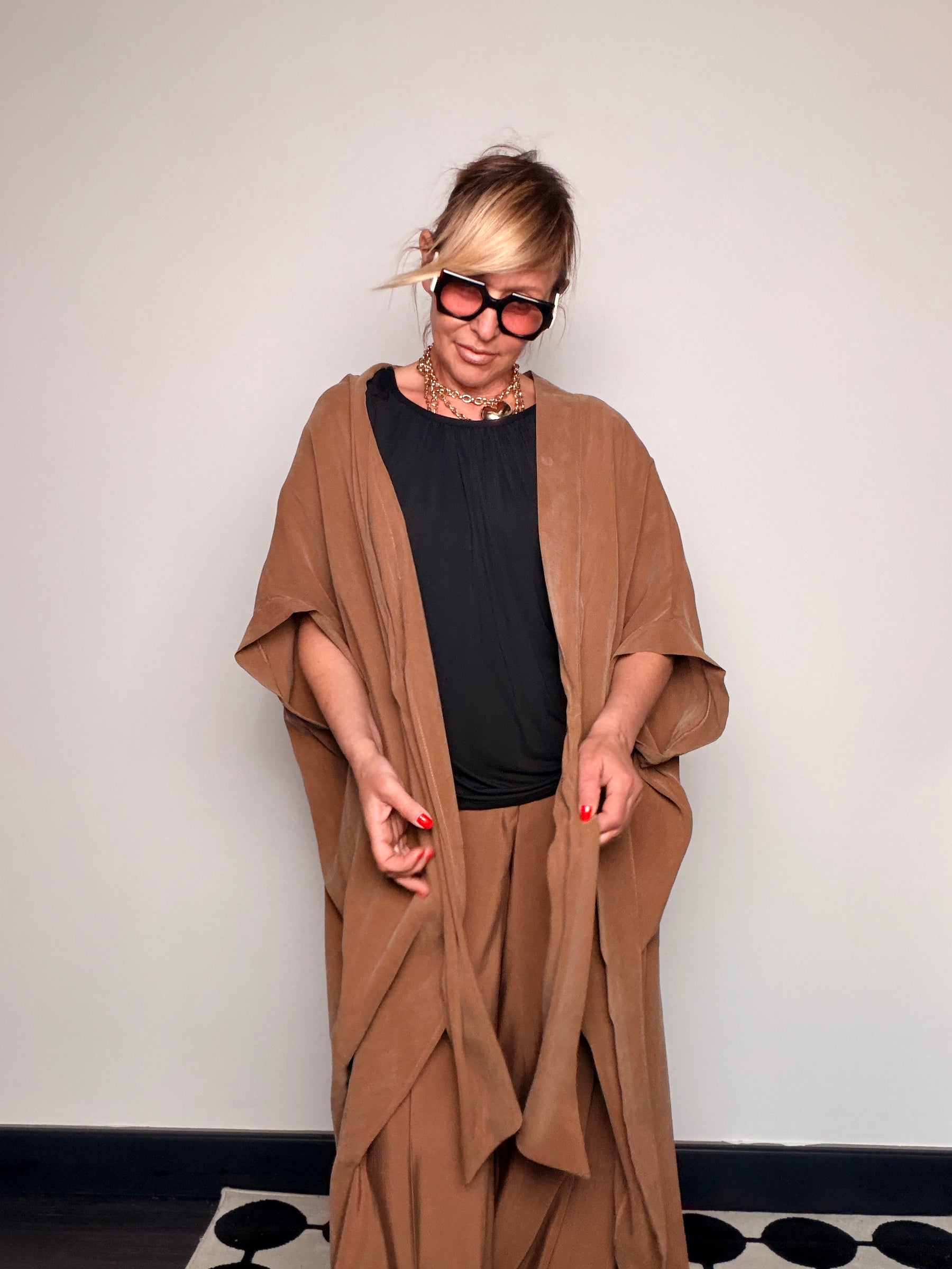 Caban Kimono Maxi Oversize