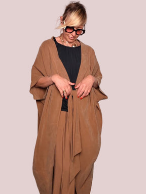 Caban Kimono Maxi Oversize