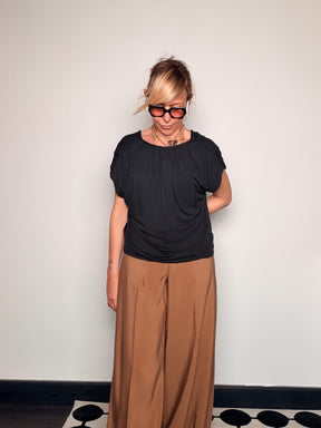 Pantalone Zampa Modal Fluido