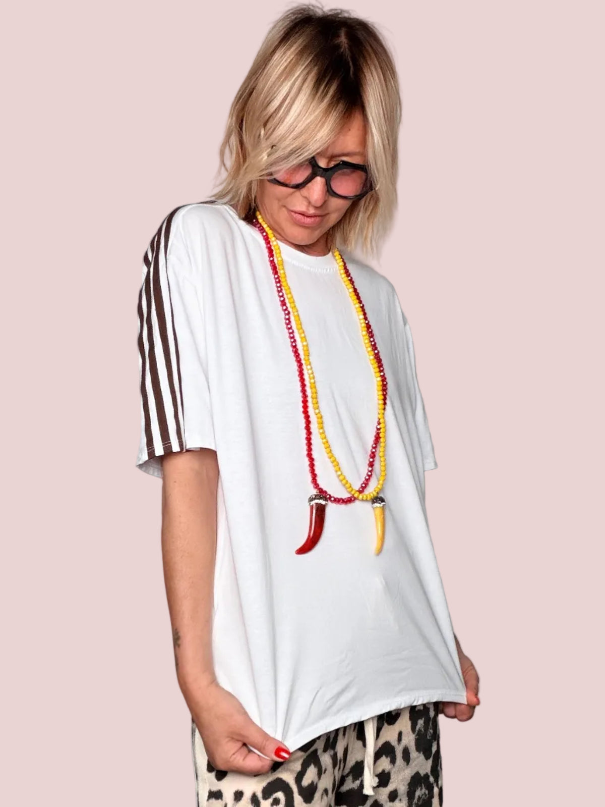 T-Shirt Oversize Bande