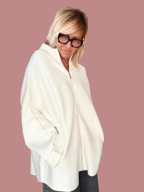 Giacca/Cardigan over in viscosa – morbida, comoda e super stilosa