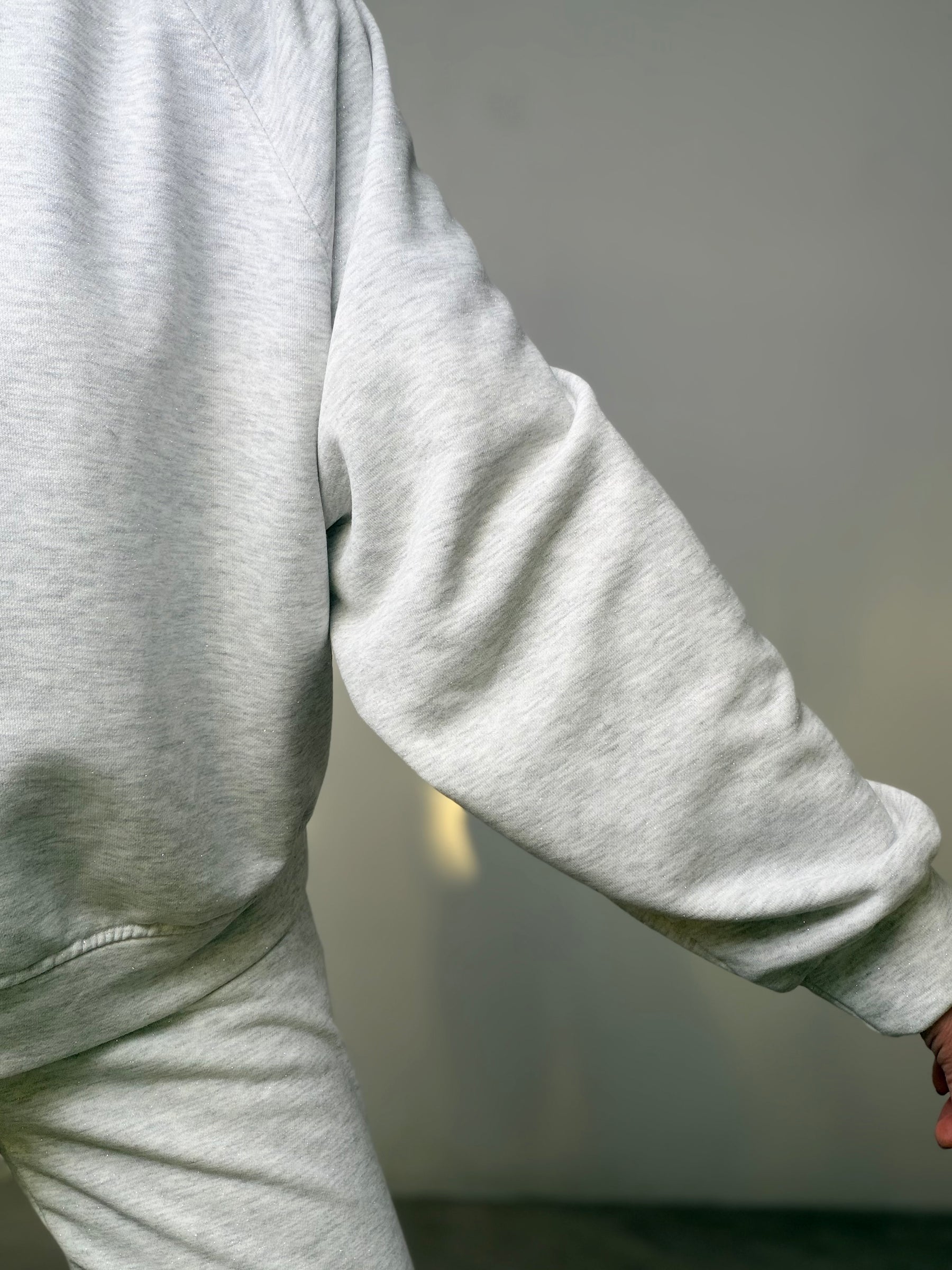 Felpa Morbida con Punti Luce