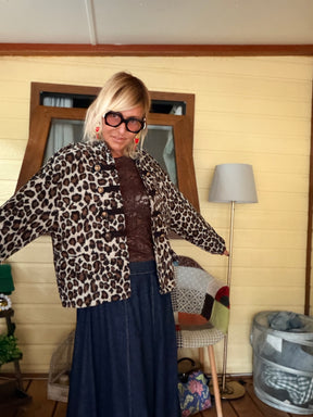 Giacca in Cavallino Animalier – grintosa e super chic