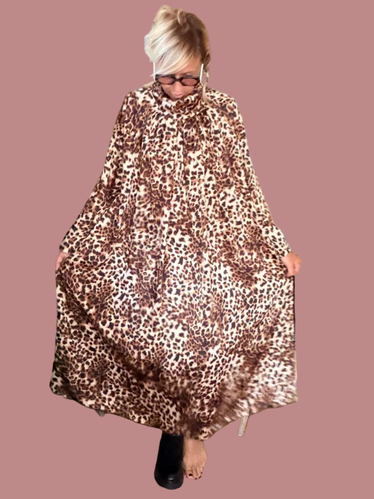 Abito Animalier Over – grintoso, fluido e super femminile