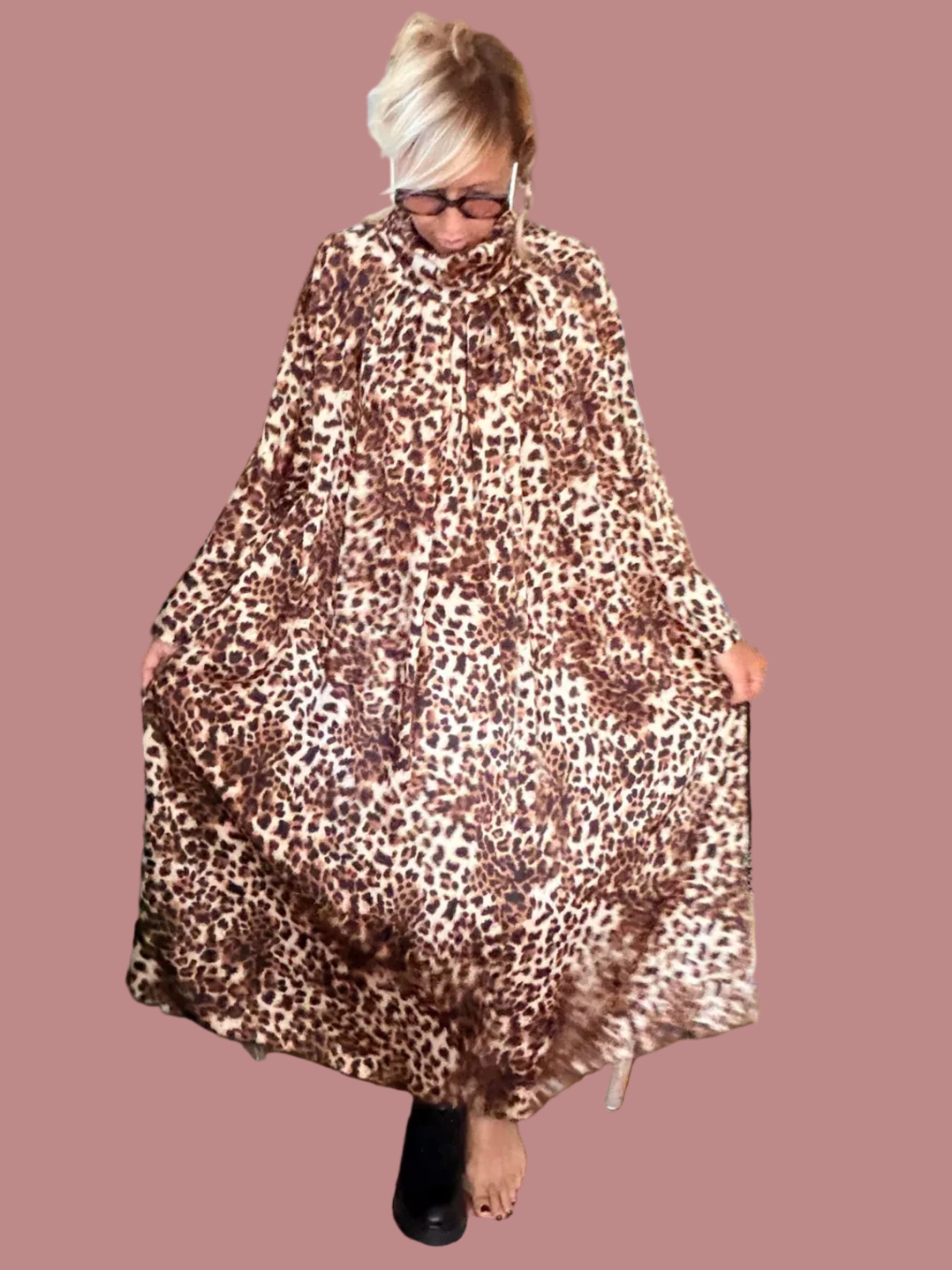 Abito Animalier Over – grintoso, fluido e super femminile